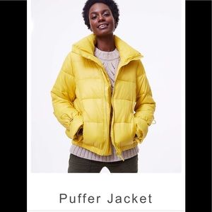 NWOT Loft puffer jacket💛